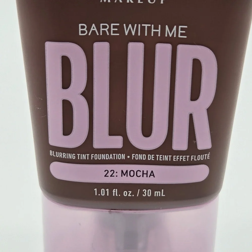 NYX Bare With Me Blur Tint Foundation Women 1.01oz 22 Mocha Matte BWMBT22 Makeup